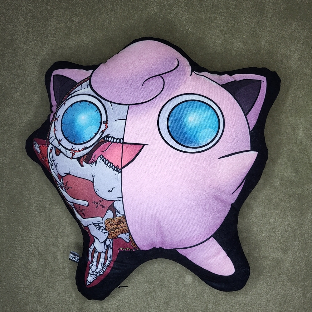 Custom Jigglypuff Pokémon Anatomy Pillow Plush | Dark - Picture 6 of 6